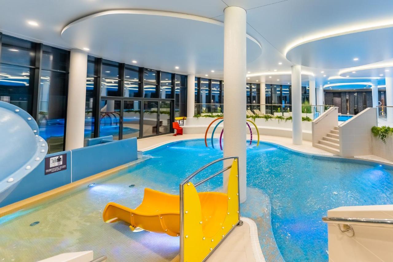 Apartamento Wave, Polanki Aqua W Kolobrzegu, Free Garage, Swimming Pool, Sauna And Other! Exterior foto