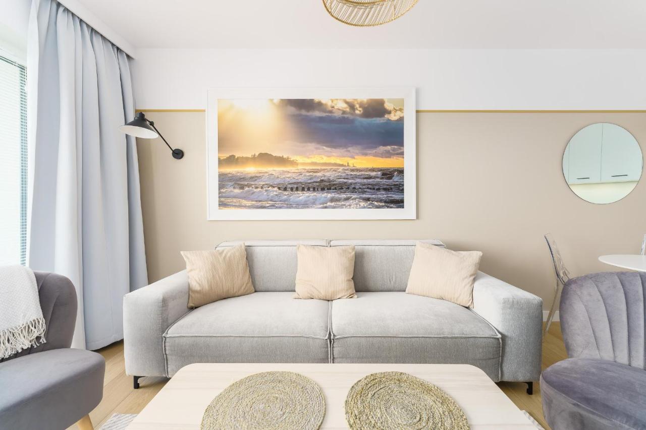 Apartamento Wave, Polanki Aqua W Kolobrzegu, Free Garage, Swimming Pool, Sauna And Other! Exterior foto