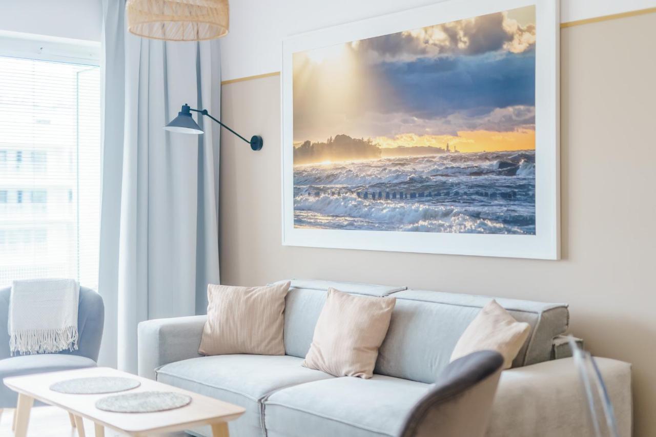 Apartamento Wave, Polanki Aqua W Kolobrzegu, Free Garage, Swimming Pool, Sauna And Other! Exterior foto